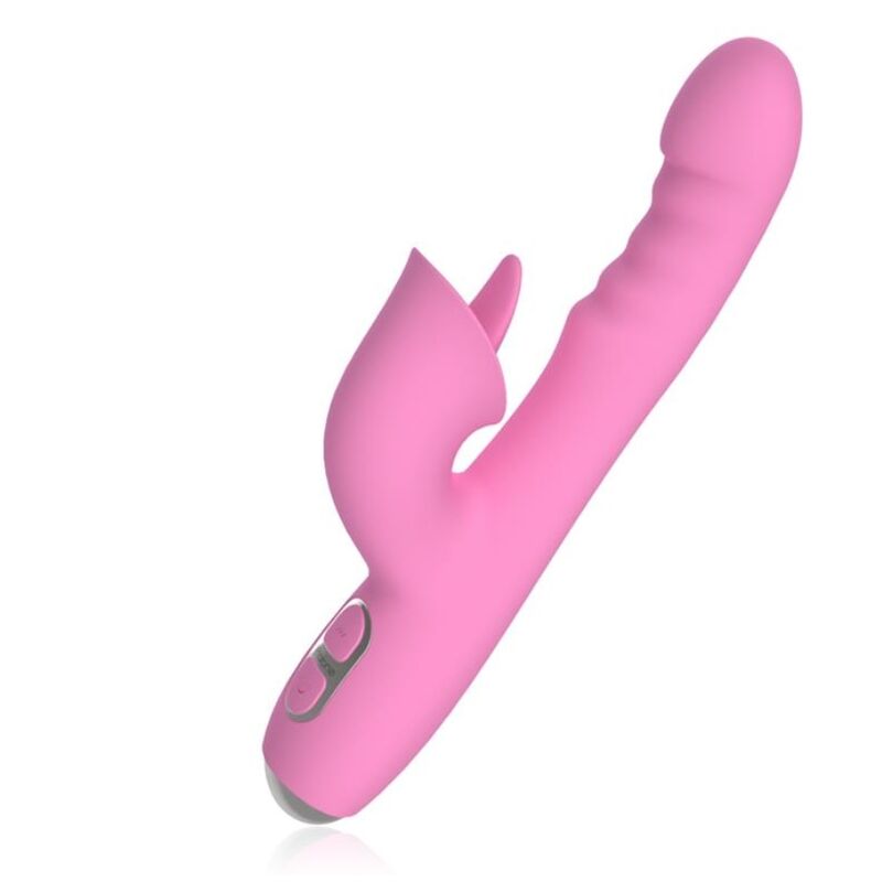 Vibratore T-may magic stick rabbit - rosa di Nalone, immagine 5