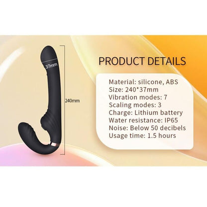 Vibratore Allow magic stick rabbit - rosa di Nalone, immagine 8