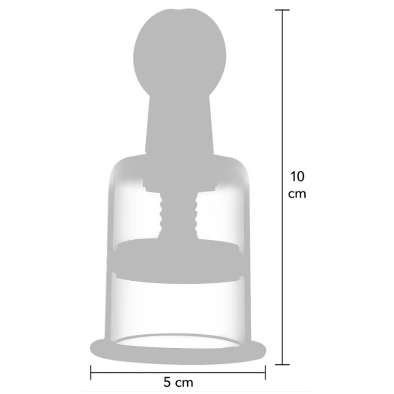 Dispositivi di aspirazione per capezzoli e clitoride M/L di She.e.o, immagine 2