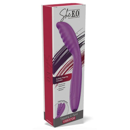 Vibratore viola per la stimolazione del punto g di She.e.o, immagine 5