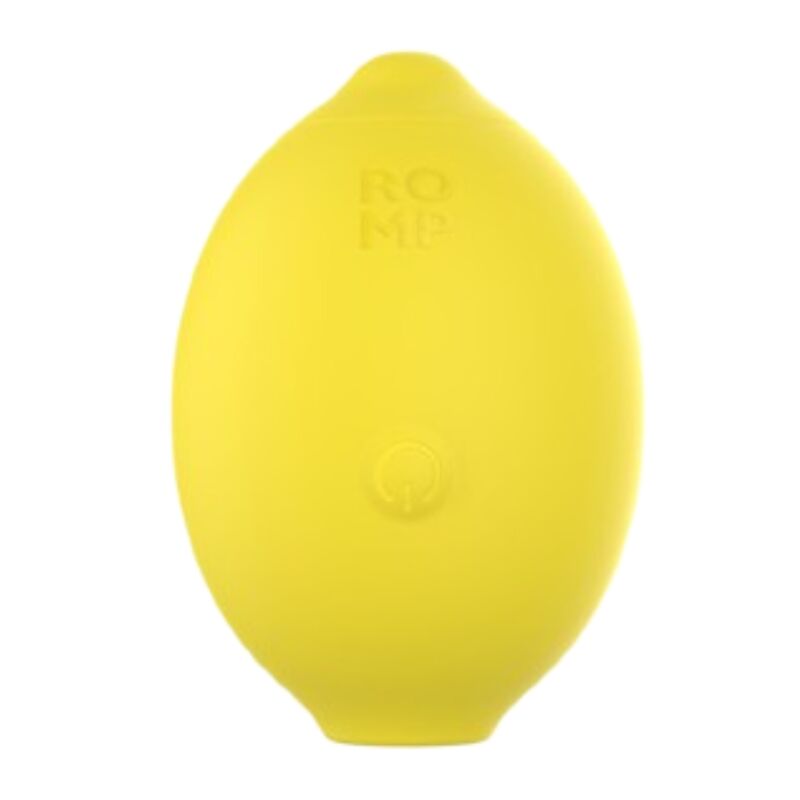 Vibratore Lemon Crush pleasure air stimolatore clitorideo giallo di Romp