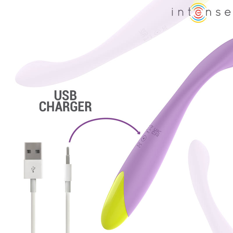 Stimolatore del punto Lucca g flessibile ricaricabile tramite USB di Intense, immagine 5