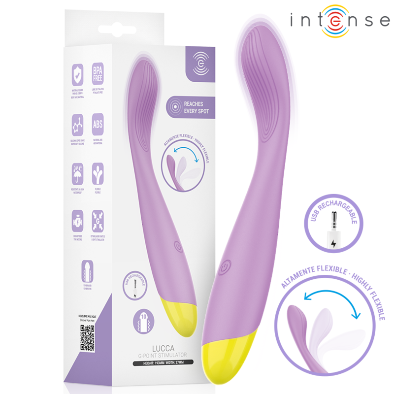 Stimolatore del punto Lucca g flessibile ricaricabile tramite USB di Intense