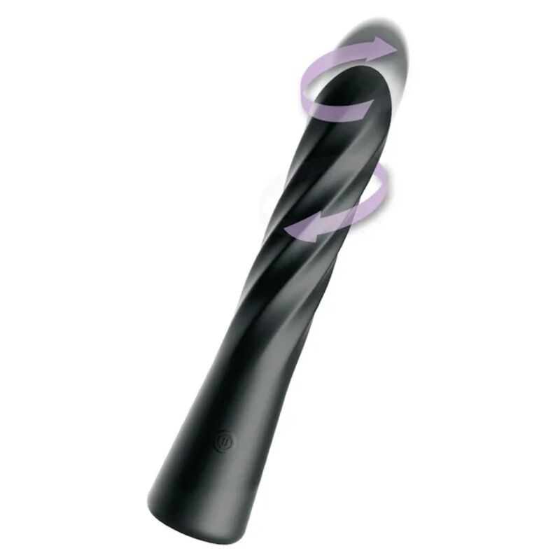Stimolatore anale Twist ecstasy rotante ricaricabile