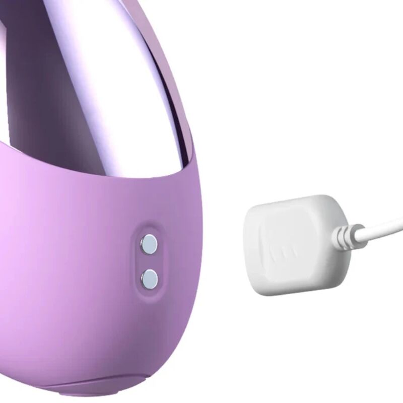 Vibratore a coniglio viola per la Consultazione del punto g e del clitoride (intimotion Flutter pro), immagine 4
