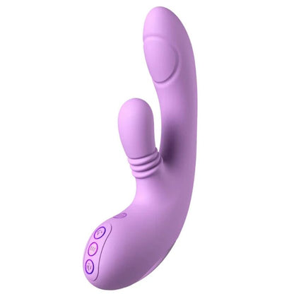 Vibratore a coniglio viola per la Consultazione del punto g e del clitoride (intimotion Flutter pro) di Fantasy For Her