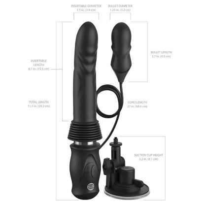 Vibratore Propulsore in silicone definitivo di Fetish Fantasy Series, immagine 5