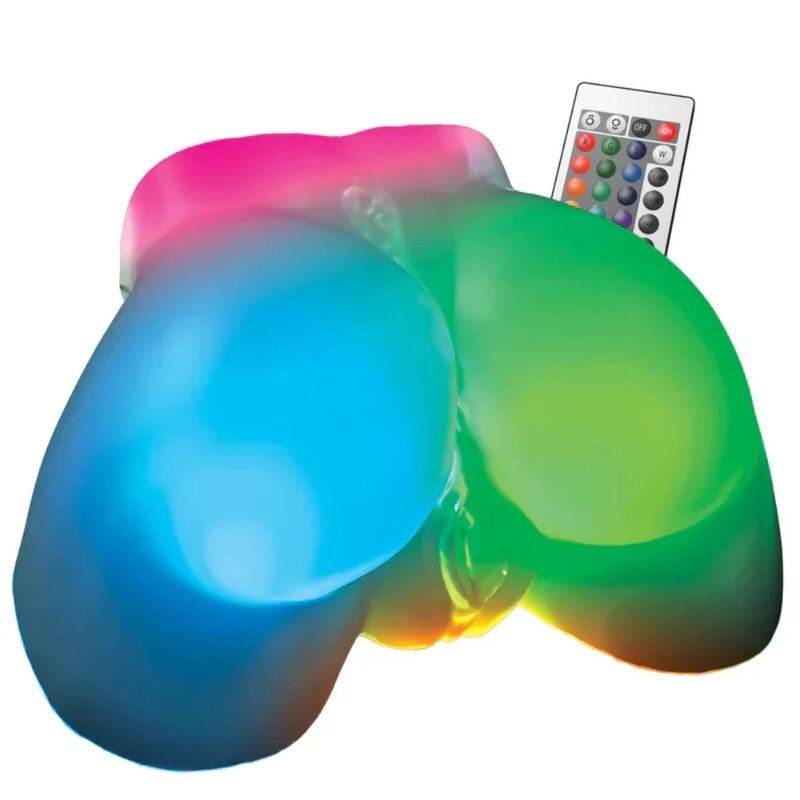 Masturbatore maschile Go-go booty mega illuminato a LED di PDX Elite