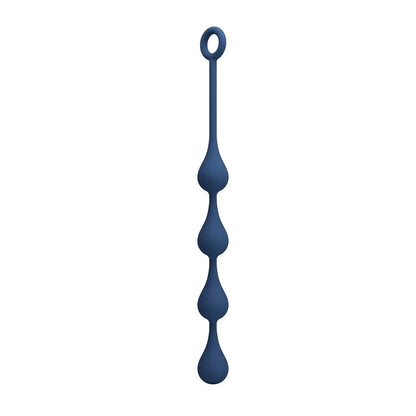 Sex toy anale perle in silicone blu taglia M 33 cm di Mr Play, immagine 5