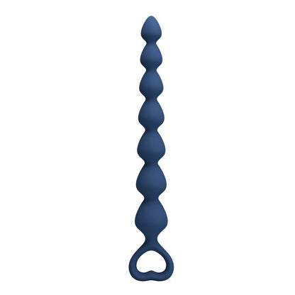 Perle Analali in silicone blu e plug anal 26,7 cm di Mr Play, immagine 2