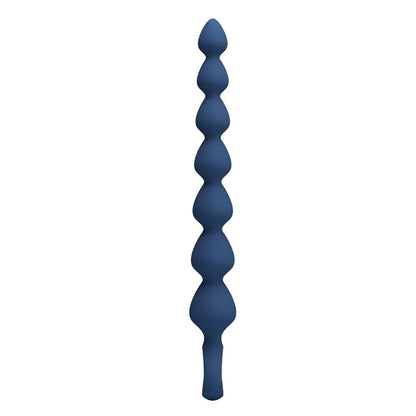 Perle Analali in silicone blu e plug anal 26,7 cm di Mr Play, immagine 5