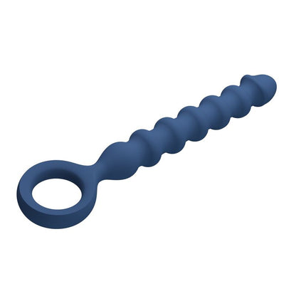 Perle anal in silicone blu e plug anal -ø- 3,4 cm - 28,5 cm di Mr Play, immagine 6