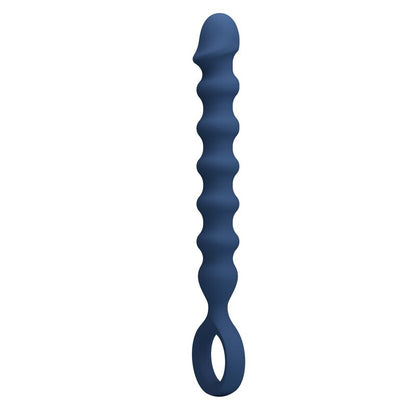 Perle anal in silicone blu e plug anal -ø- 3,4 cm - 28,5 cm di Mr Play, immagine 4