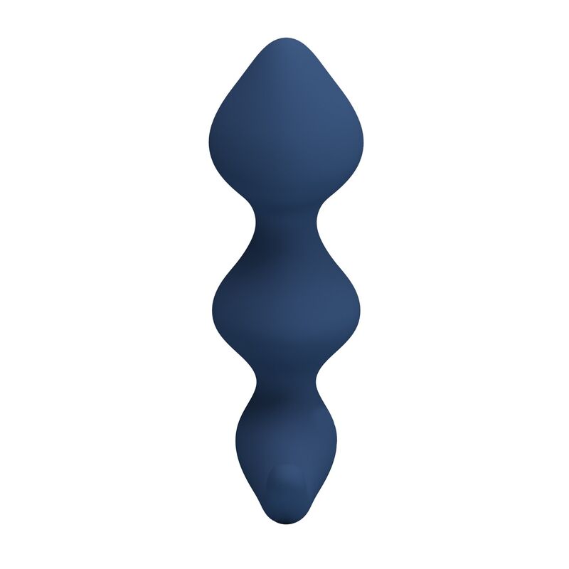Plug anale ergonomico blu di Mr Play, immagine 7