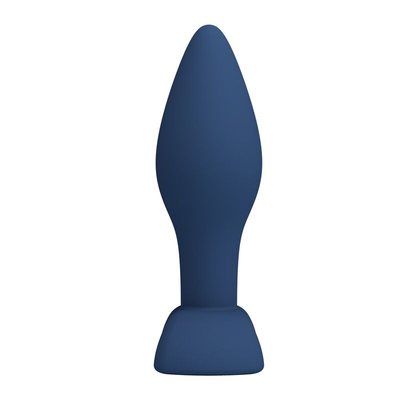 Plug anale conico in silicone blu S di Mr Play, immagine 4