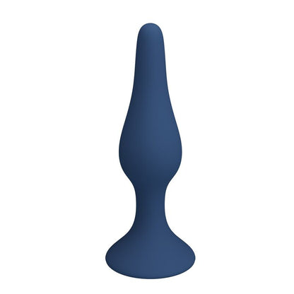 Plug anale slim in silicone blu taglia S di Mr Play, immagine 3