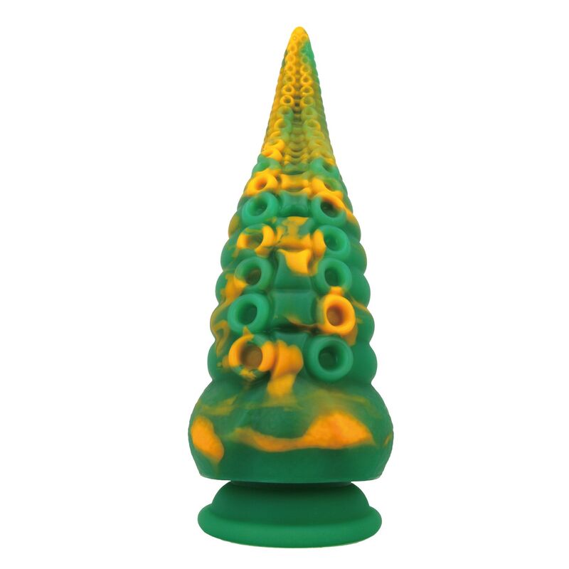 Abyssal Colossus Bicolor fantasy dildo in silicone 22.5 cm Ø 6 cm di Power Monsters