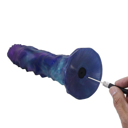 Dildo Duskwalker Sentinel Tricolor gonfiabile in silicone fantasy 23 cm Ø 5 cm di Power Monsters, immagine 6