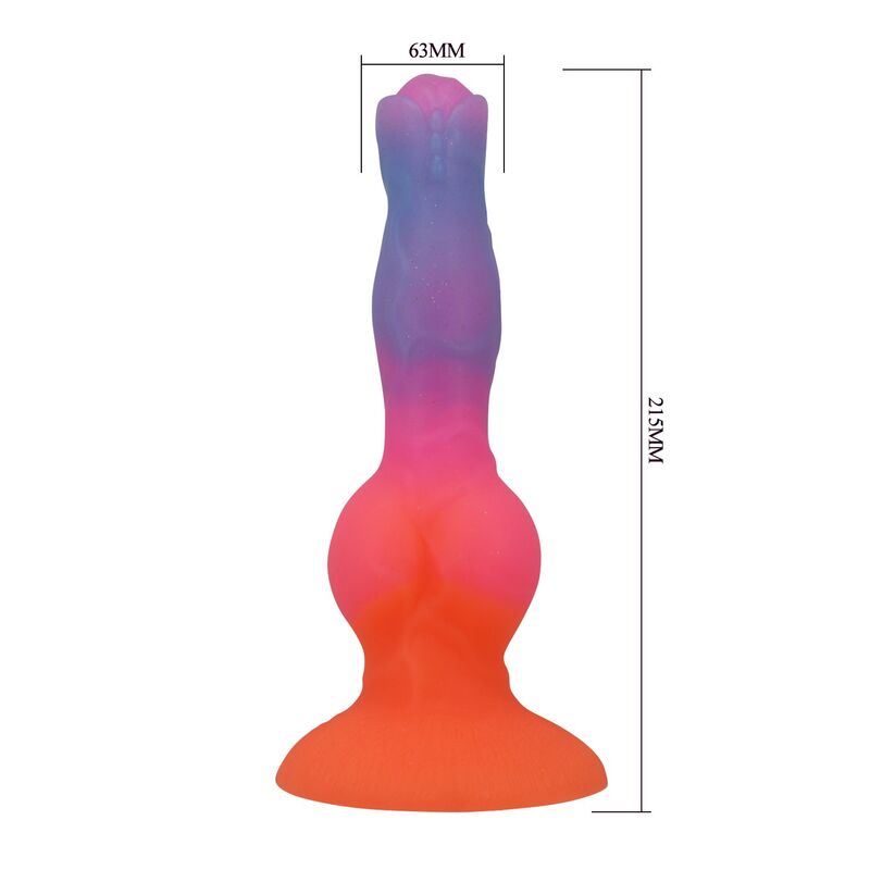 Dildo in silicone Hercules fantasy 21,5 cm Ø 5 cm di Power Monsters, immagine 6