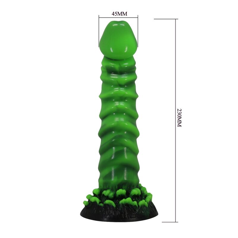 Dildo in silicone Manticore fantasy 23 cm Ø 5 cm di Power Monsters, immagine 6