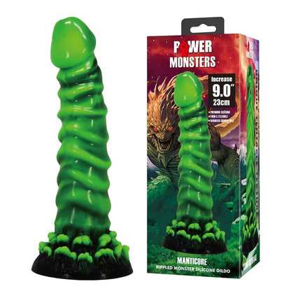 Dildo in silicone Manticore fantasy 23 cm Ø 5 cm di Power Monsters, immagine 7