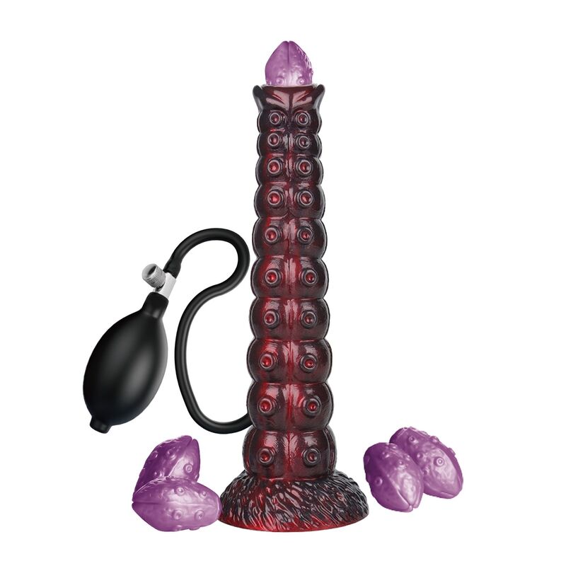 Dildo Voidclaw Brute gonfiabile in silicone bicolore fantasy 29 cm Ø 5.7 cm di Power Monsters