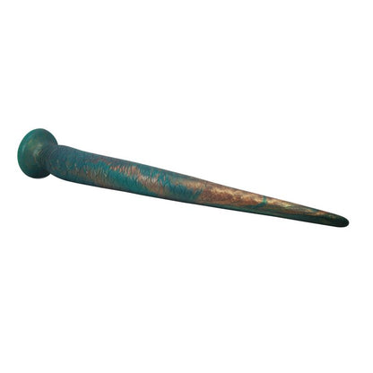 Wildwyrm Tail bicolore fantasy dildo in silicone 47 cm Ø 4 cm di Power Monsters, immagine 5