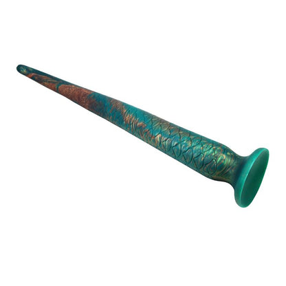 Wildwyrm Tail bicolore fantasy dildo in silicone 47 cm Ø 4 cm di Power Monsters, immagine 4