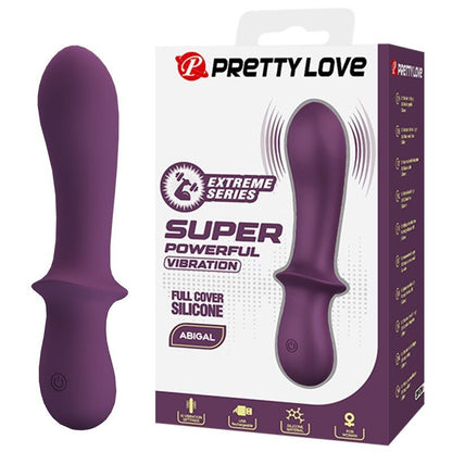 Vibratore ricaricabile Abigail 10 funzioni viola di Pretty Love