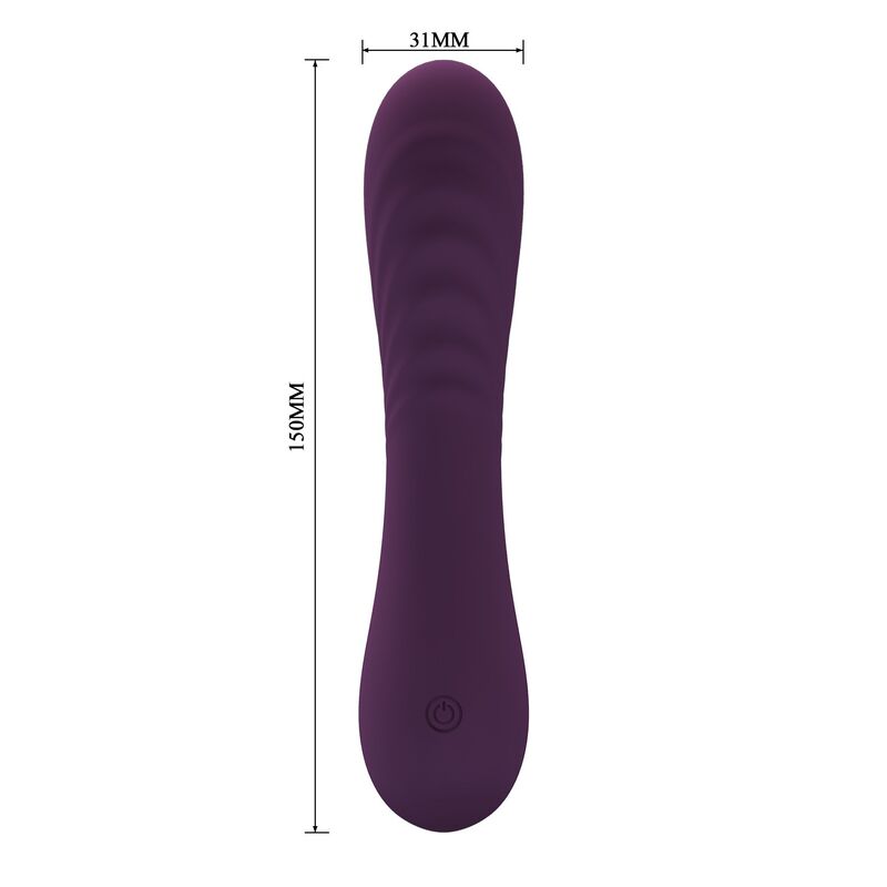 Vibratore ricaricabile Alexisrose 10 funzioni viola di Pretty Love, immagine 9