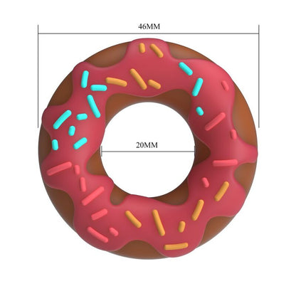 Anello per pene super Donut rosa di Pretty Love, immagine 6