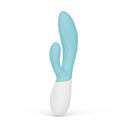 Vibratore a coniglio per il Ina twist doppio punto g e il clitoride blu di Lelo, immagine 2