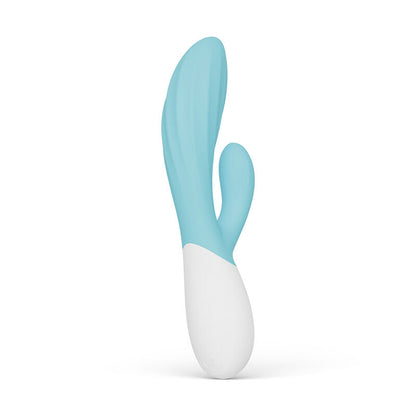 Vibratore a coniglio per il Ina twist doppio punto g e il clitoride blu di Lelo