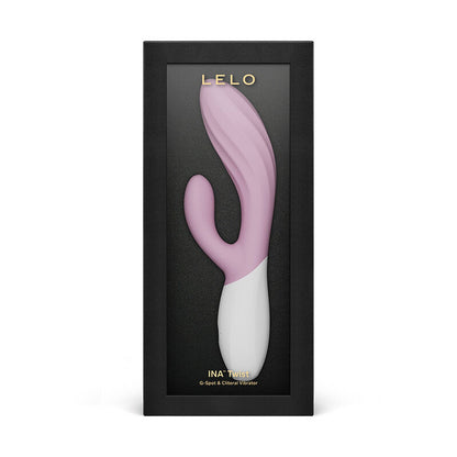 Vibratore a coniglio per il Ina twist doppio punto g e il clitoride rosa di Lelo, immagine 4