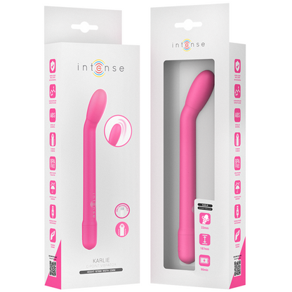Stimolatore Karlie punto g ricaricabile rosa di Intense, immagine 8
