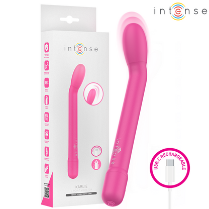 Stimolatore Karlie punto g ricaricabile rosa di Intense