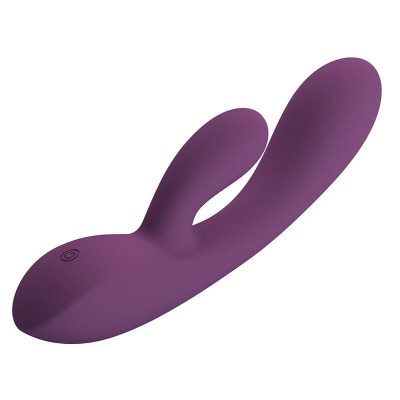 Vibratore a forma di coniglio ricaricabile Rosolyn con 10 funzioni di Pretty Love, immagine 4