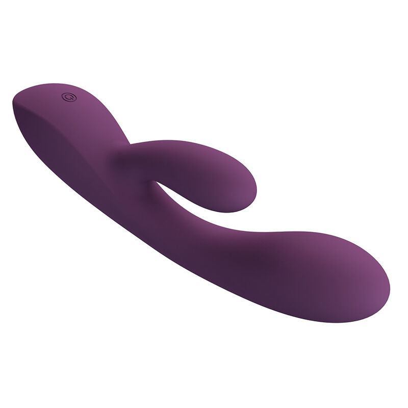 Vibratore a forma di coniglio ricaricabile Rosolyn con 10 funzioni di Pretty Love, immagine 5