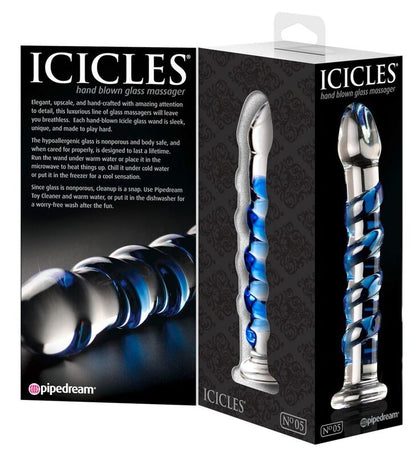 Massaggiatore in vetro n. 05 di Icicles, immagine 6