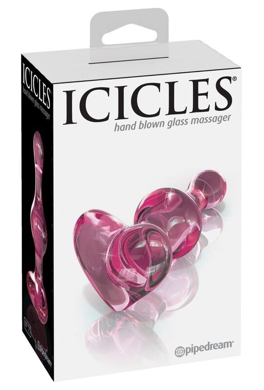 Dildo in vetro N. 75 di Icicles
