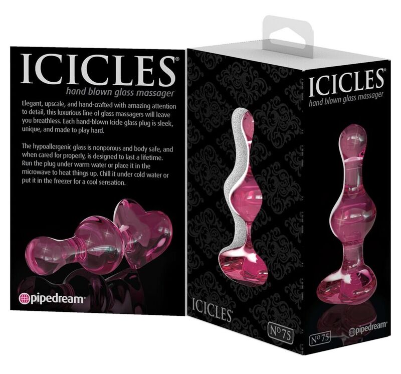 Dildo in vetro N. 75 di Icicles, immagine 3