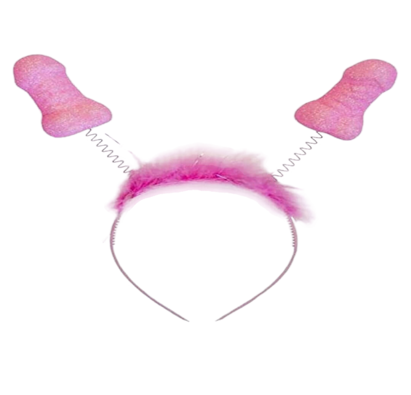 Gadget erotico 6 unità Antenne Pito rosa Glitter di Diablo Picante