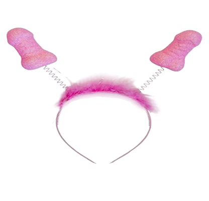 Gadget erotico 6 unità Antenne Pito rosa Glitter di Diablo Picante