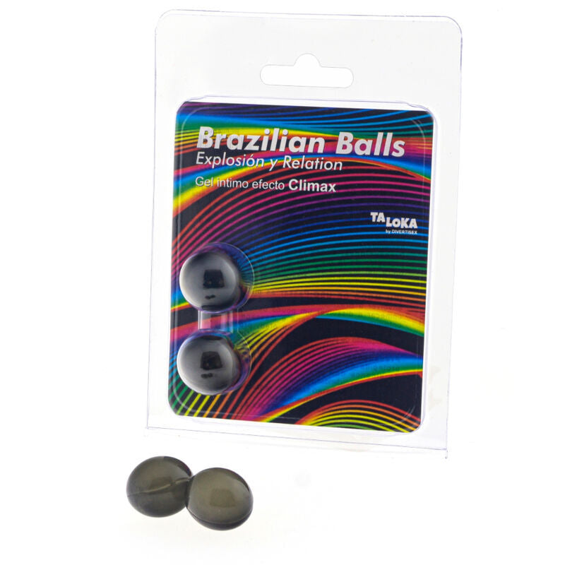 Sfere 2 brasiliane climax effetto emozionante gel di Taloka