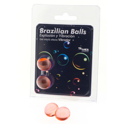 Sfere 2 brasiliane gel emozionante effetto vibrante di Taloka