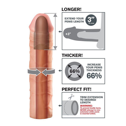 Pompa per pene mega 3 carne di Fantasy X- Tensions, immagine 4