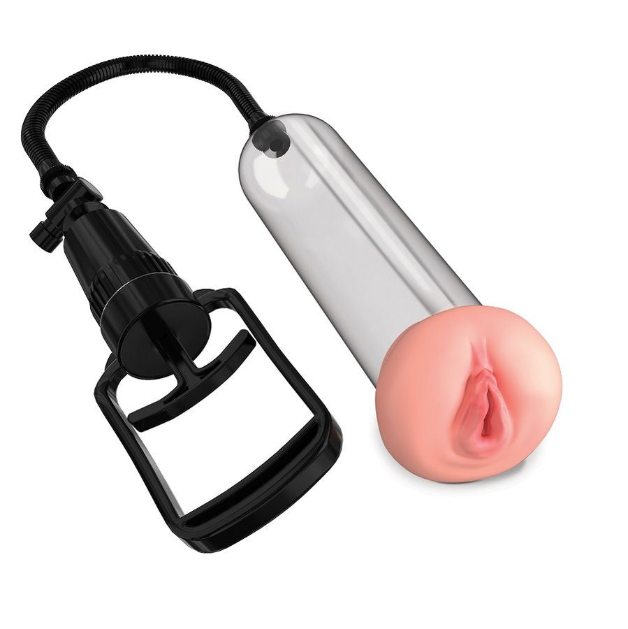 Masturbatore maschile pump Worx bomba de Ereccion con vagina para Principiantes, immagine 2