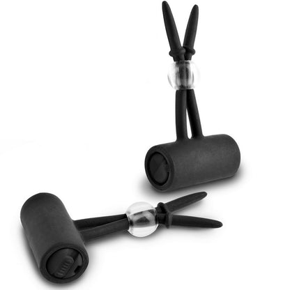Pinze per capezzoli succhia vibrante in silicone di Fetish Fantasy Edizione Limitata, immagine 2
