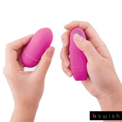 Collare bondage telecomando rosa classico Unleashed di B Swish, immagine 3