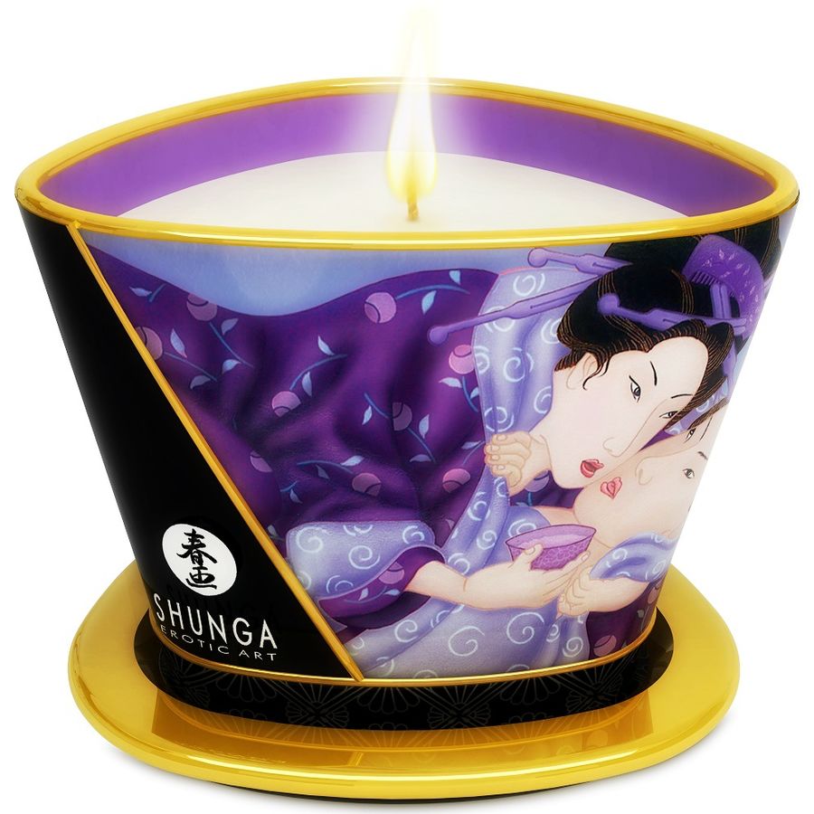 Candelight Mini Caress by candela da massaggio ai frutti esotici 170 ml di Shunga